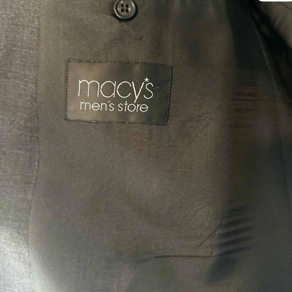 🩶 Michael Michael Kors Men’s 48L Gray 100% Wool Blazer Sport Coat